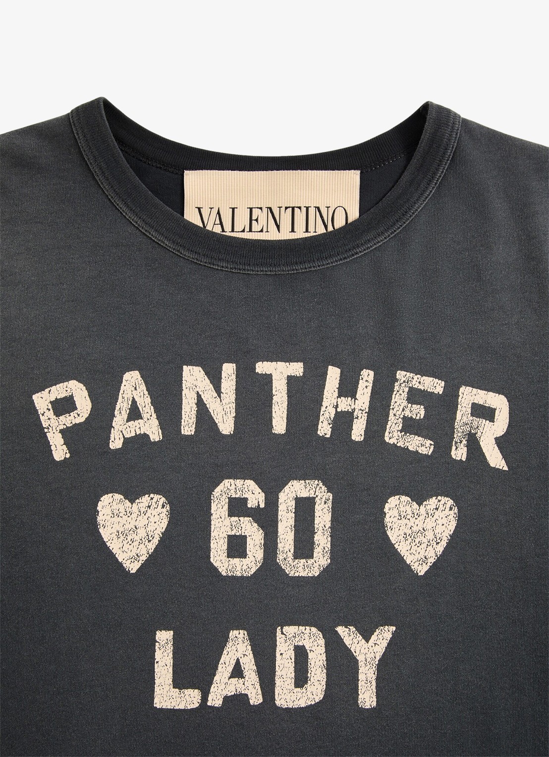 Valentino Garavani T-shirt met front- en backprint - detail 8 zwart