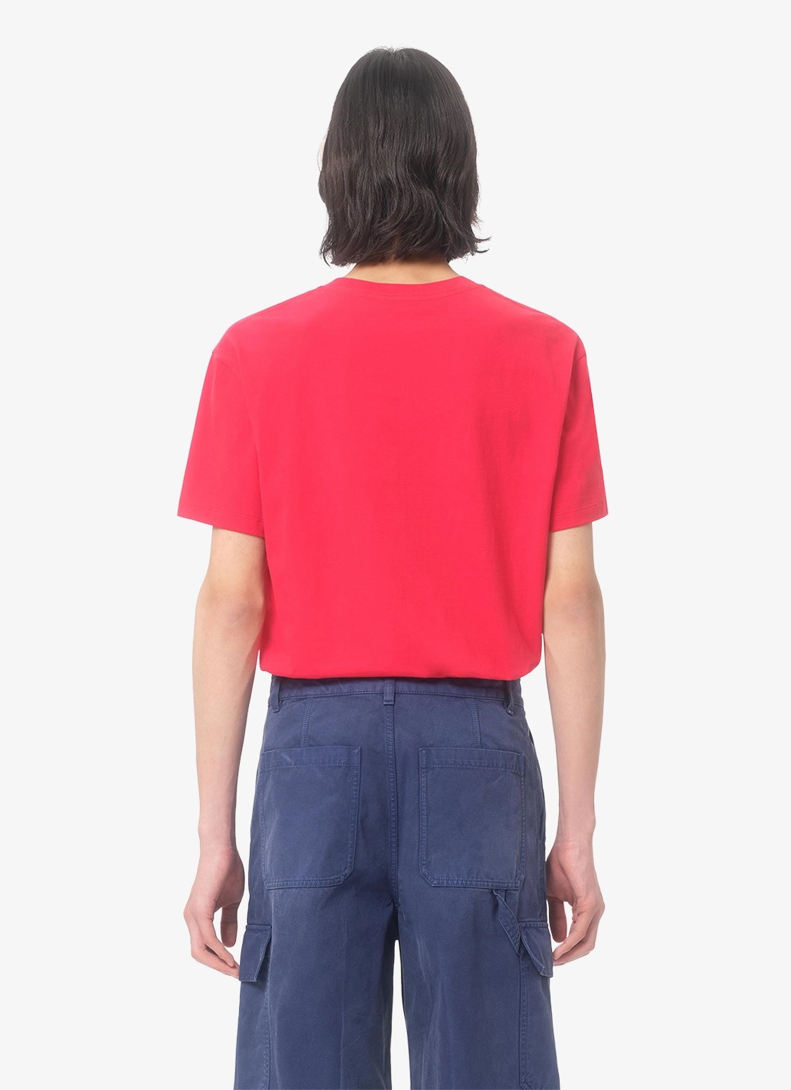 Valentino Garavani T-shirt met logo - achterkant 3 rood