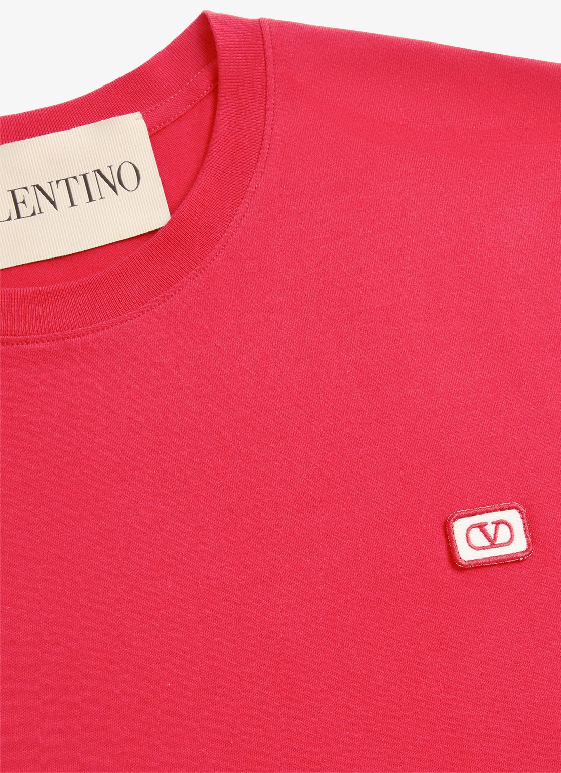 Valentino Garavani T-shirt met logo - detail 7 rood