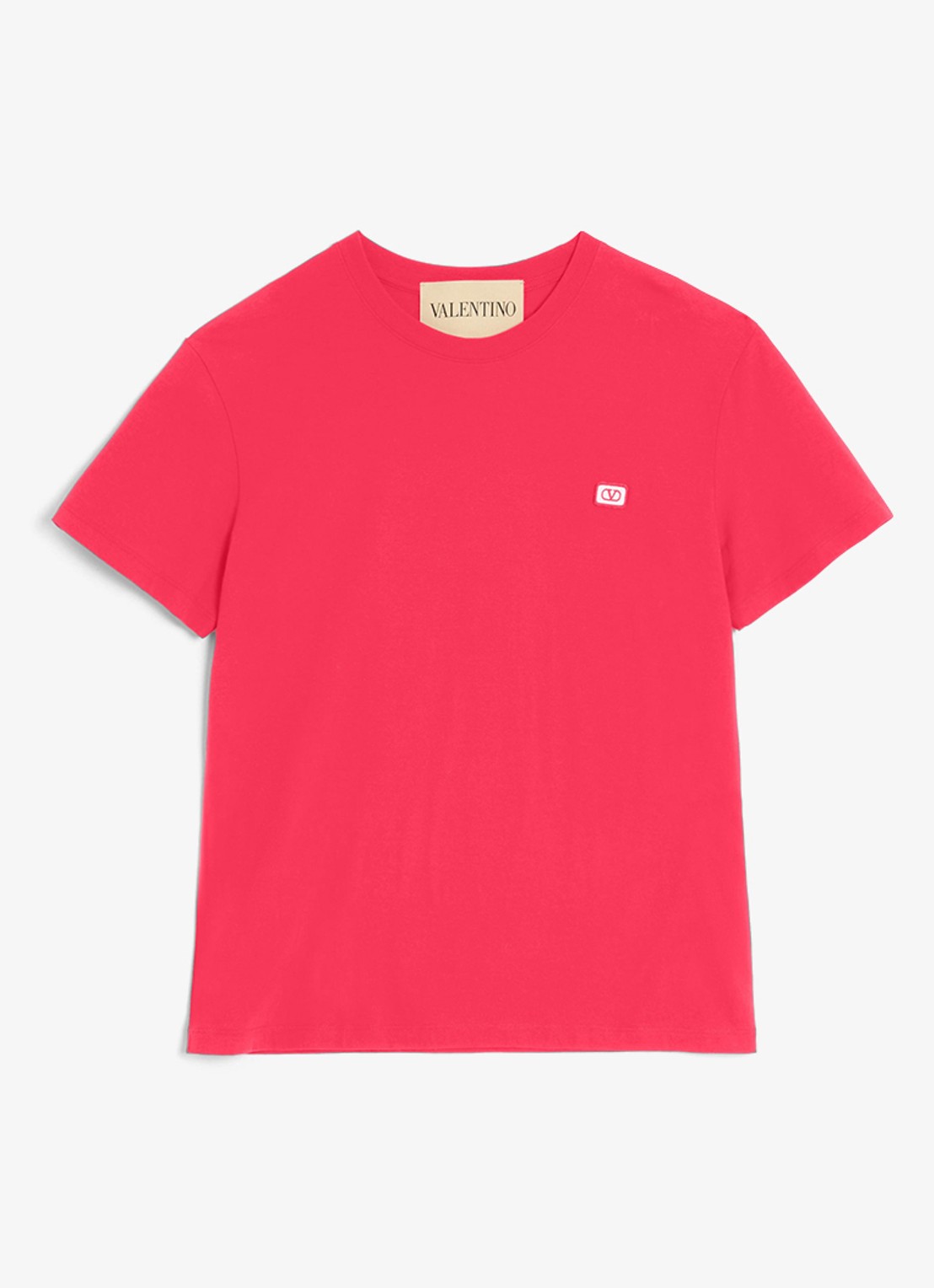 Valentino Garavani T-shirt met logo - voorkant rood