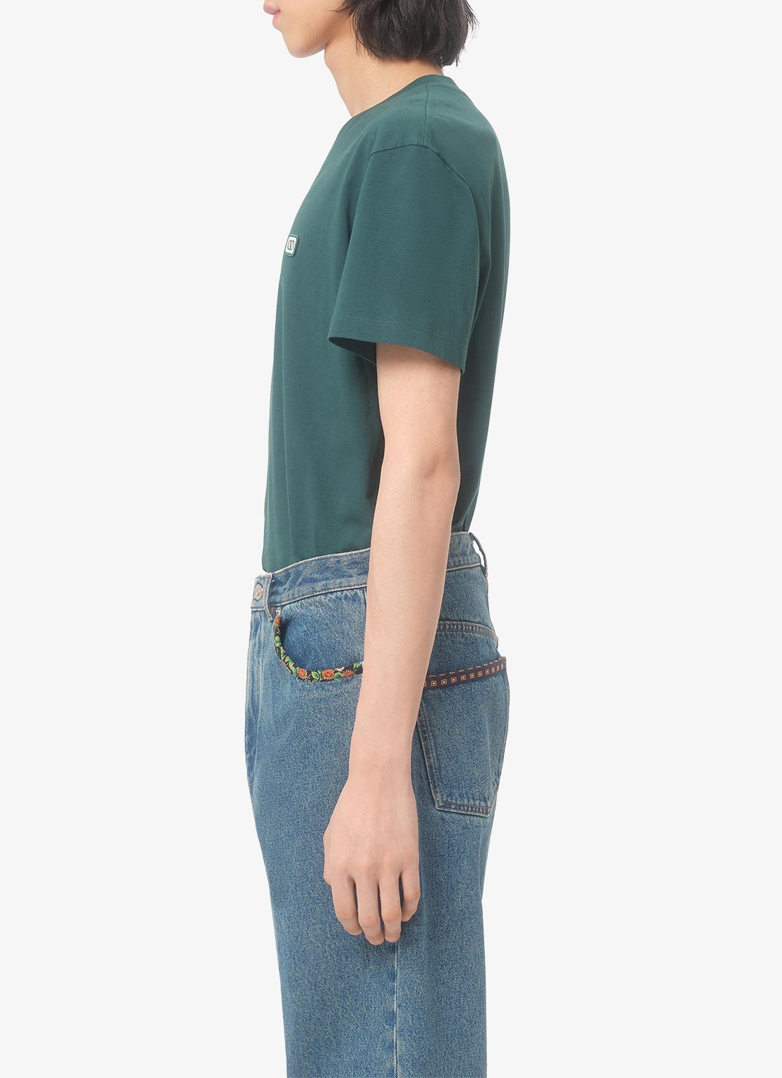 Valentino Garavani T-shirt met logo - detail 5 groen