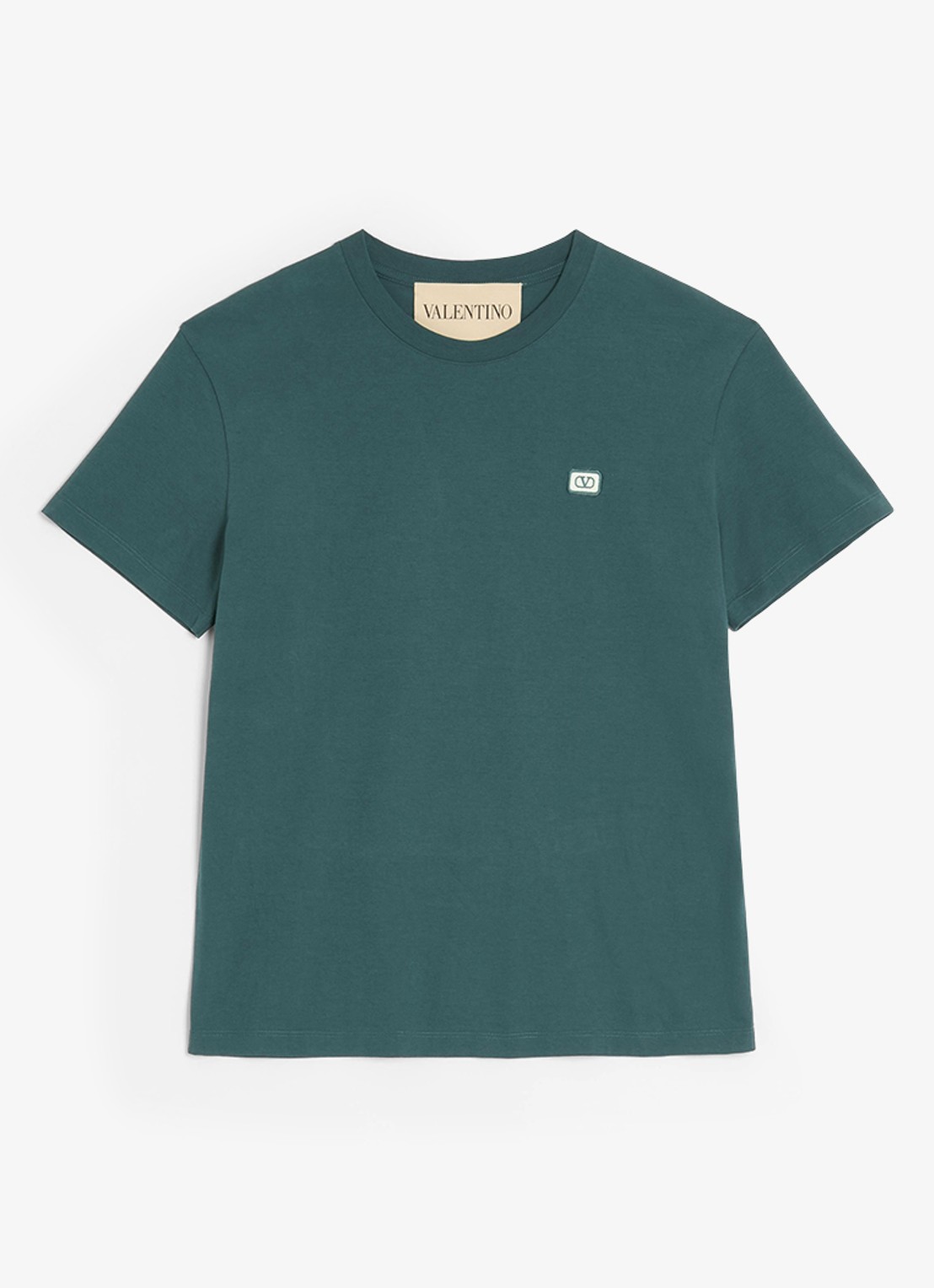 Valentino Garavani T-shirt met logo - voorkant 2 groen
