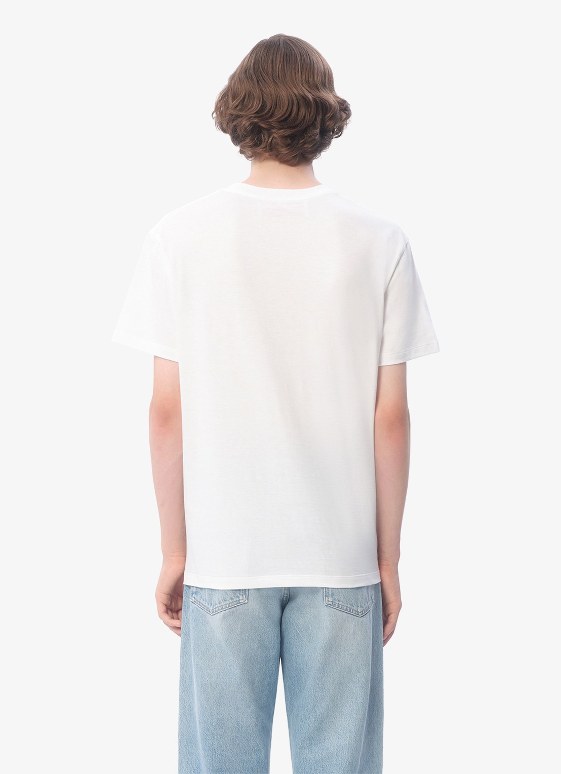 Valentino Garavani T-shirt met logoborduring - achterkant 8 wit