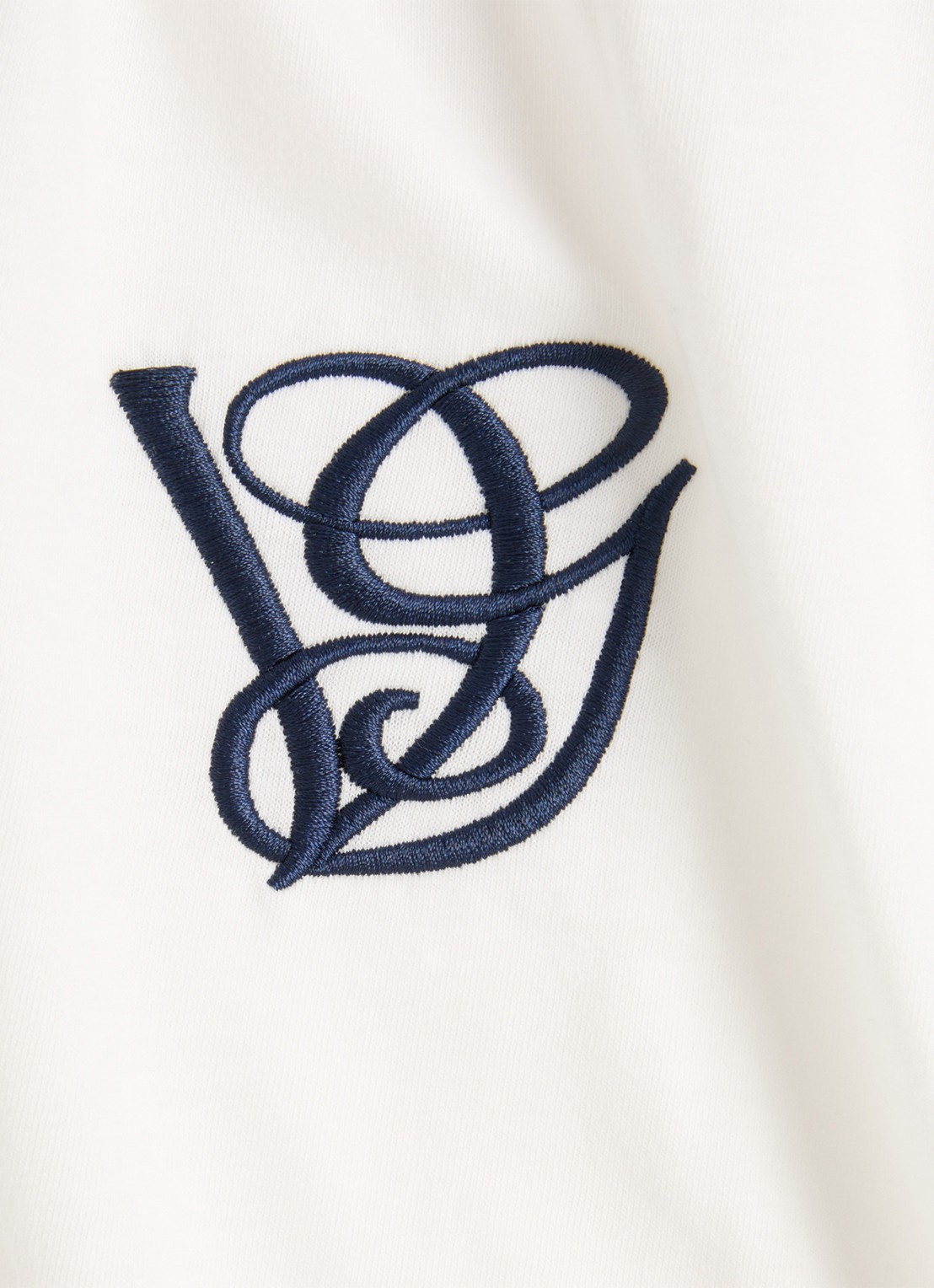 Valentino Garavani T-shirt met logoborduring - detail 7 wit