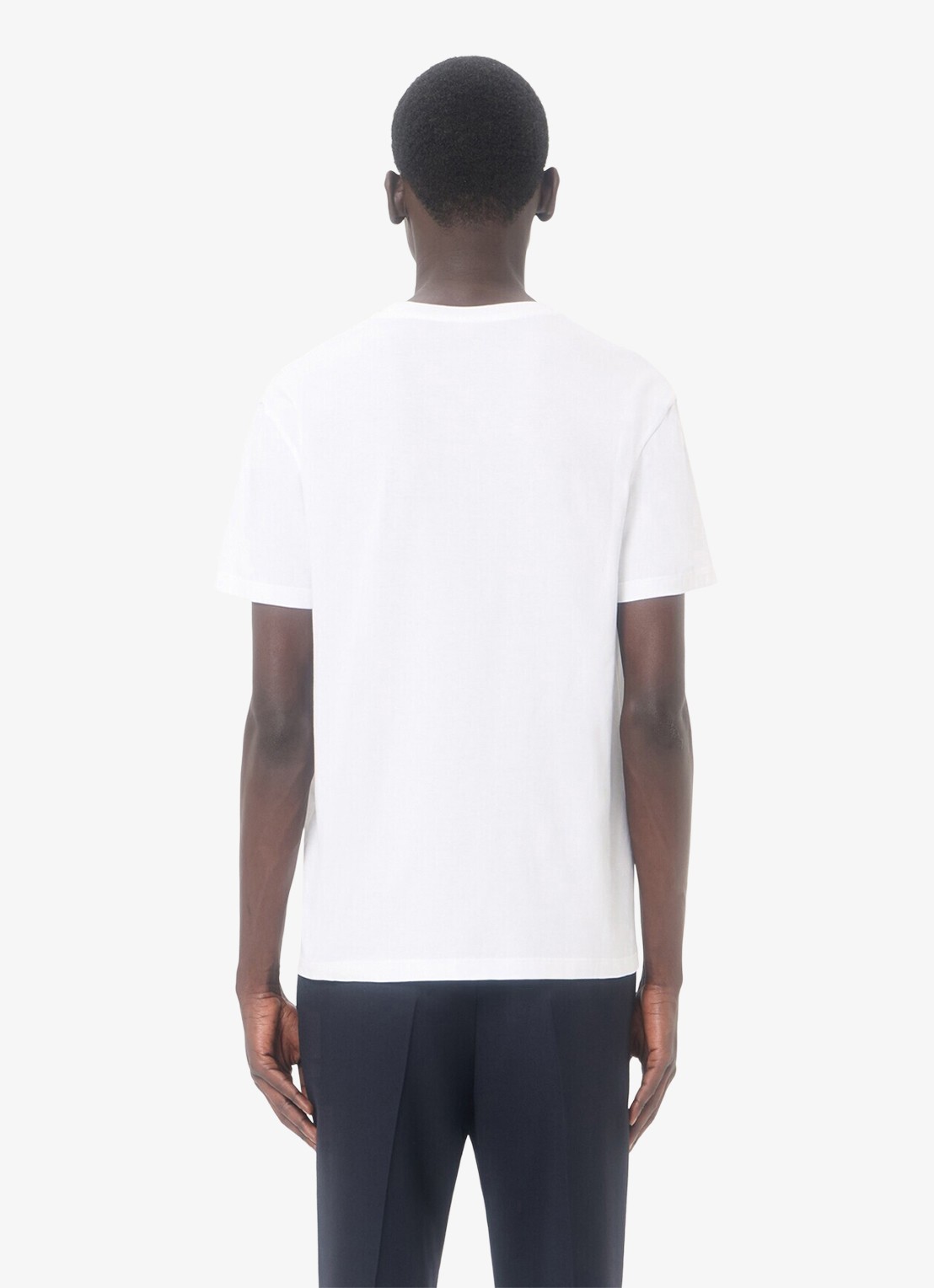 Valentino Garavani T-shirt met logoborduring - achterkant wit