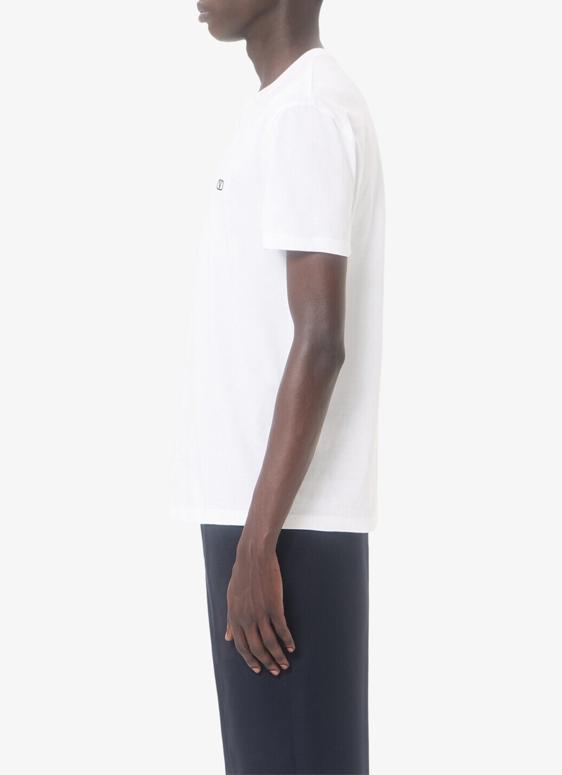 Valentino Garavani T-shirt met logoborduring - detail 5 wit
