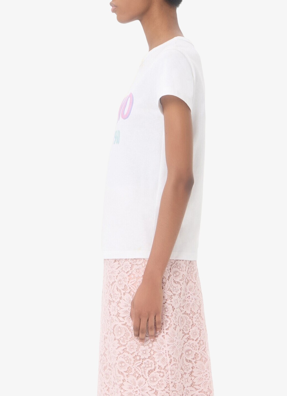 Valentino Garavani T-shirt met logoprint - detail 4 wit