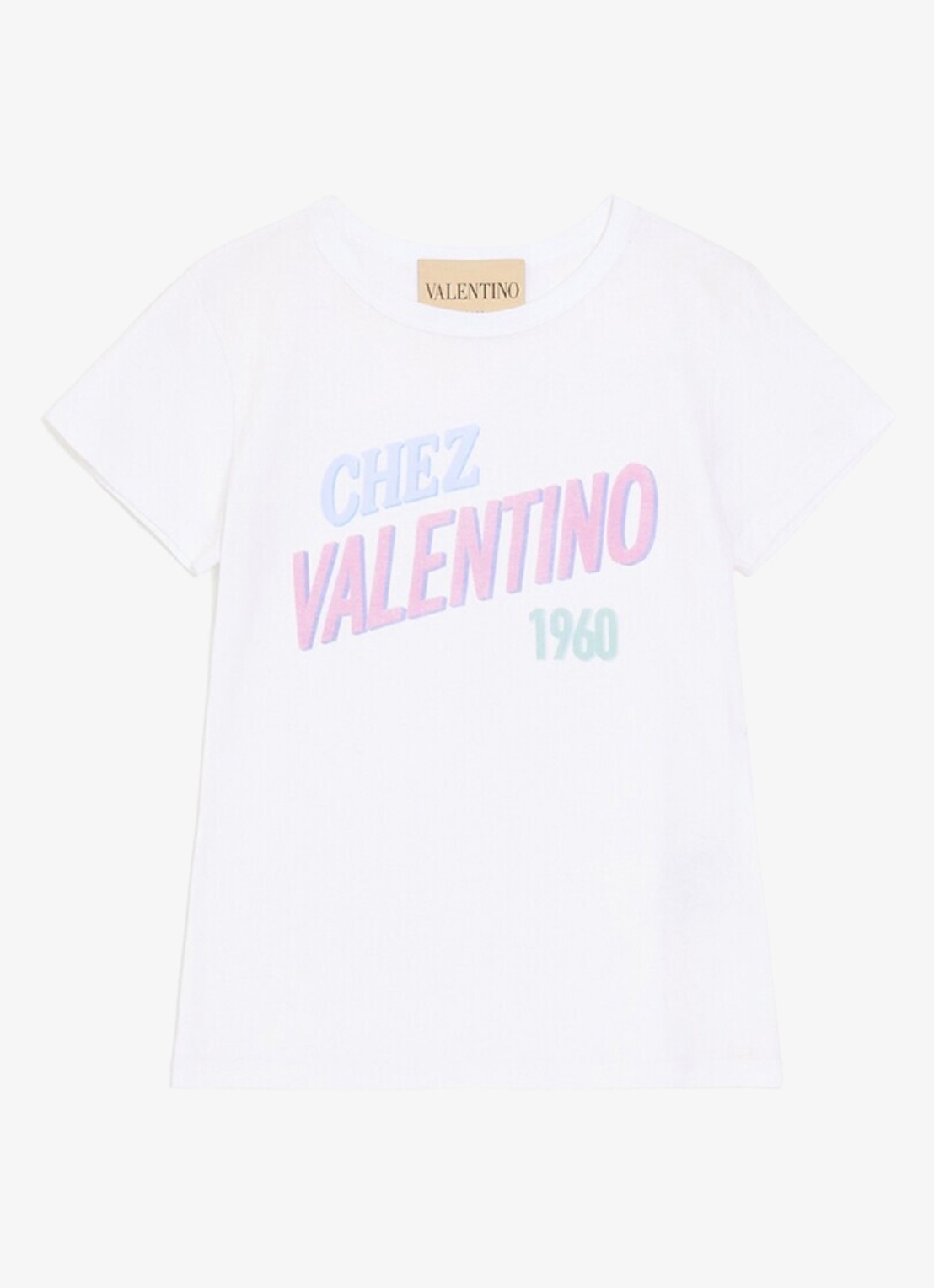 Valentino Garavani T-shirt met logoprint - voorkant wit