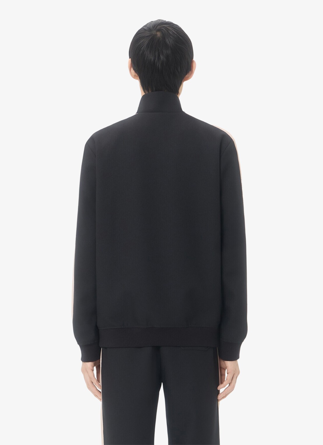 Valentino Garavani Trackvest met steekzakken - achterkant zwart