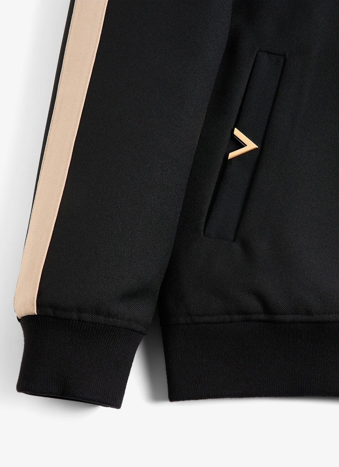 Valentino Garavani Trackvest met steekzakken - detail 7 zwart