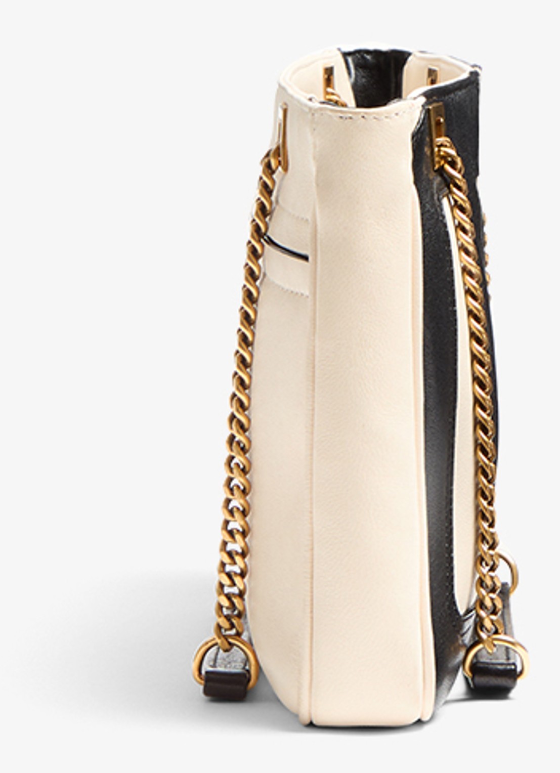 Valentino Garavani Viva Superstar Small schoudertas van lamsleer - detail 5 gebroken wit