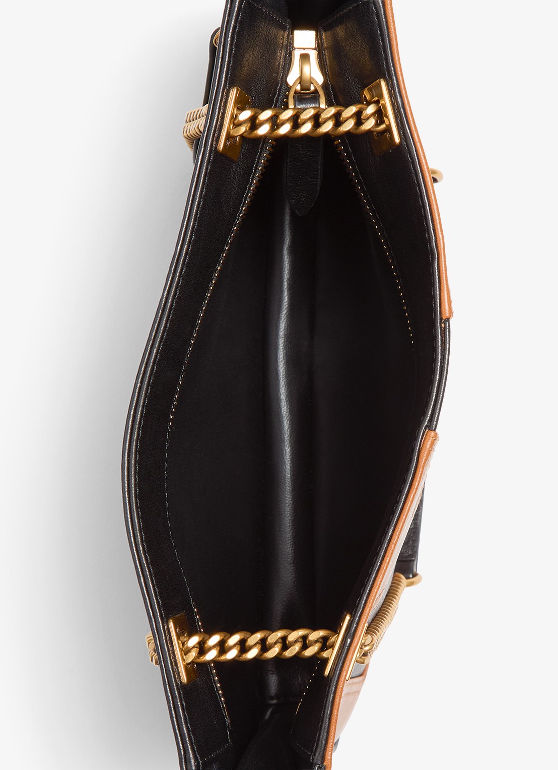 Valentino Garavani Viva Superstar Small schoudertas van lamsleer - detail 6 bruin