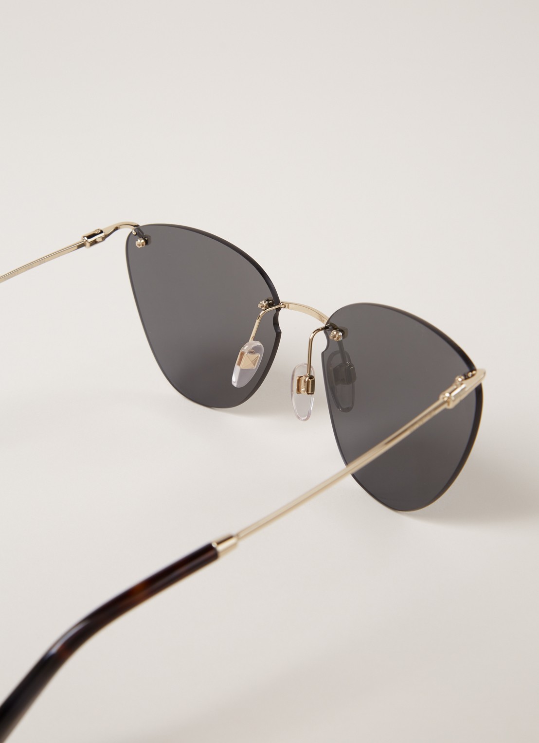 Valentino Zonnebril VA2022  - detail 3 goud