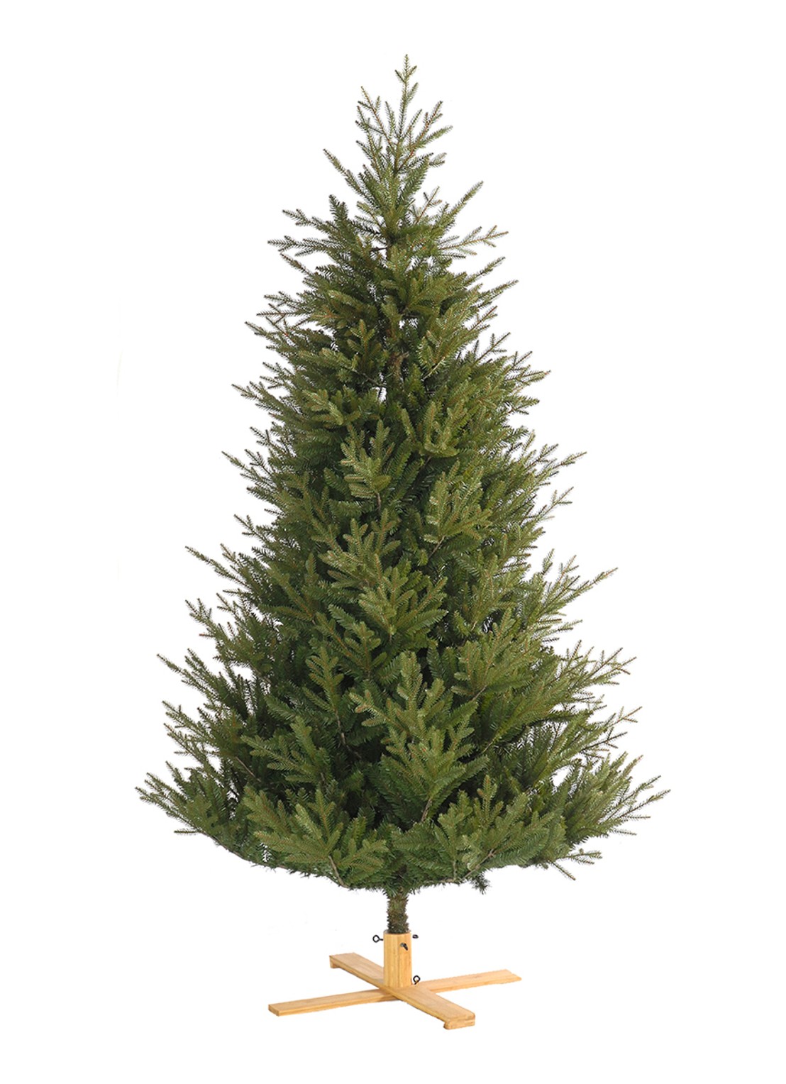 Van Der Gucht Arkansas kunstkerstboom 183 cm - voorkant donkergroen