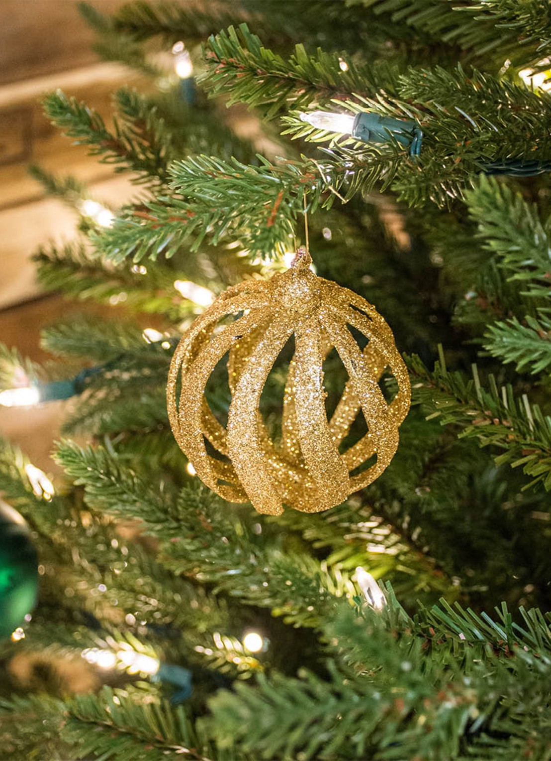 Van Der Gucht Arkansas kunstkerstboom 213 cm - achterkant 2 donkergroen