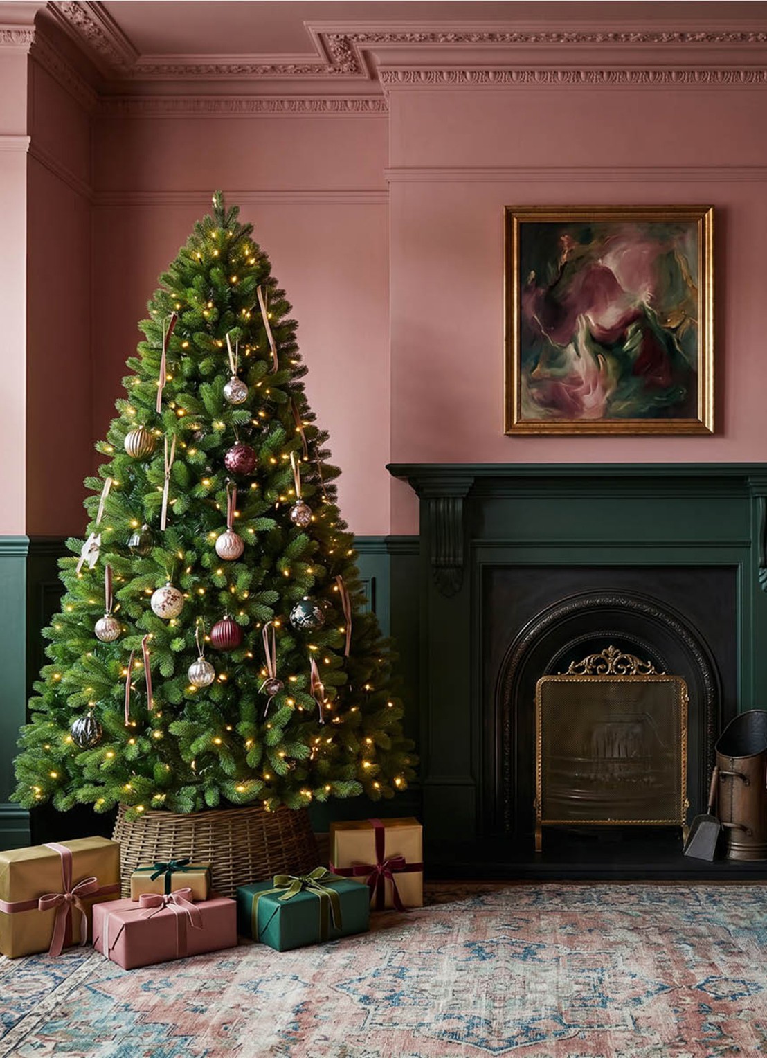 Van Der Gucht Feel Real® Bayberry® kunstkerstboom 213 cm - detail 2 groen