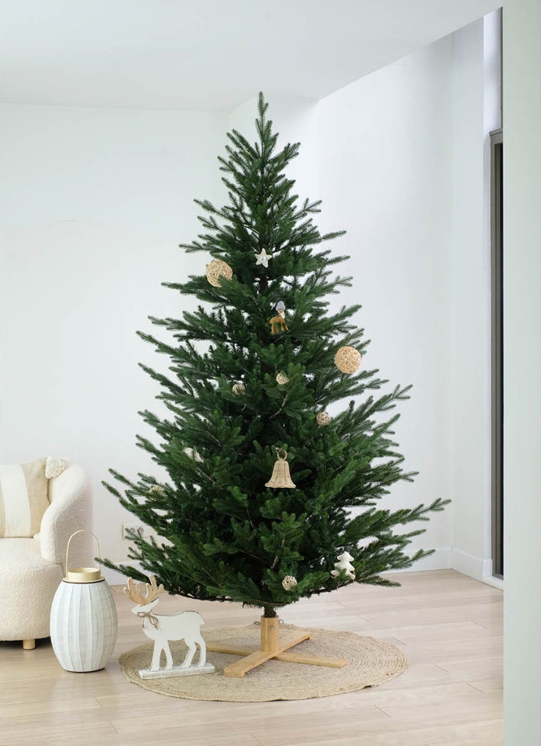 Van Der Gucht Göteborg kunstkerstboom 183 cm - achterkant groen