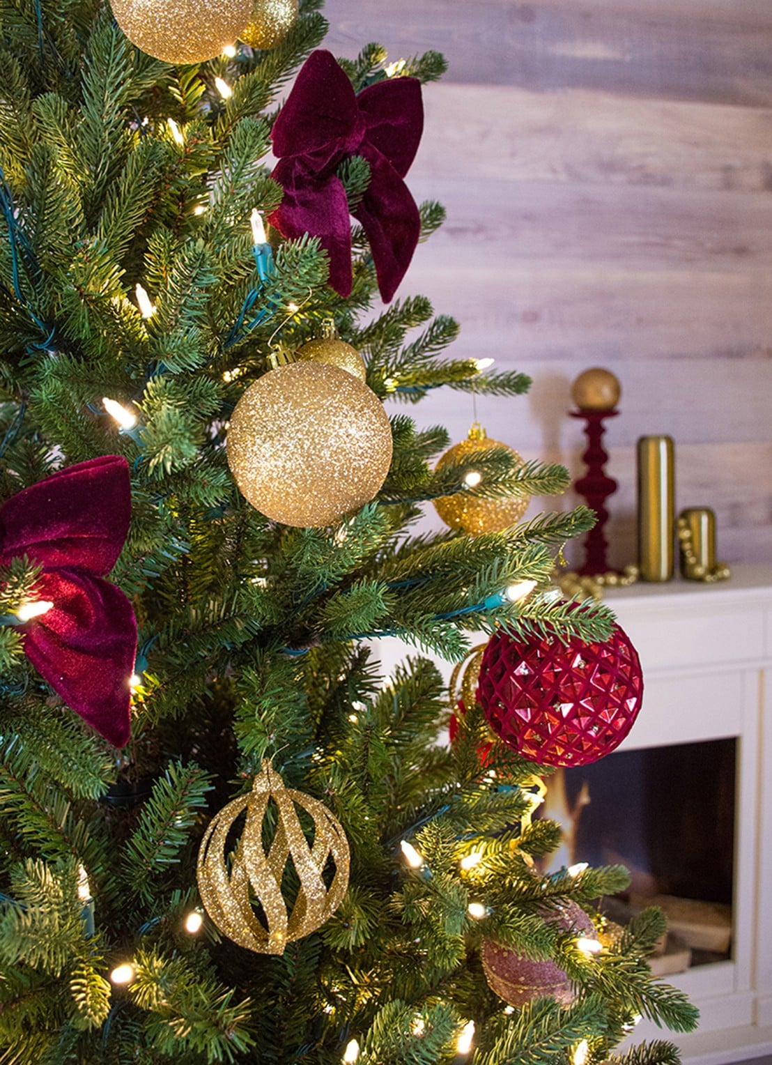 Van Der Gucht Vermont kunstkerstboom 213 cm - achterkant groen