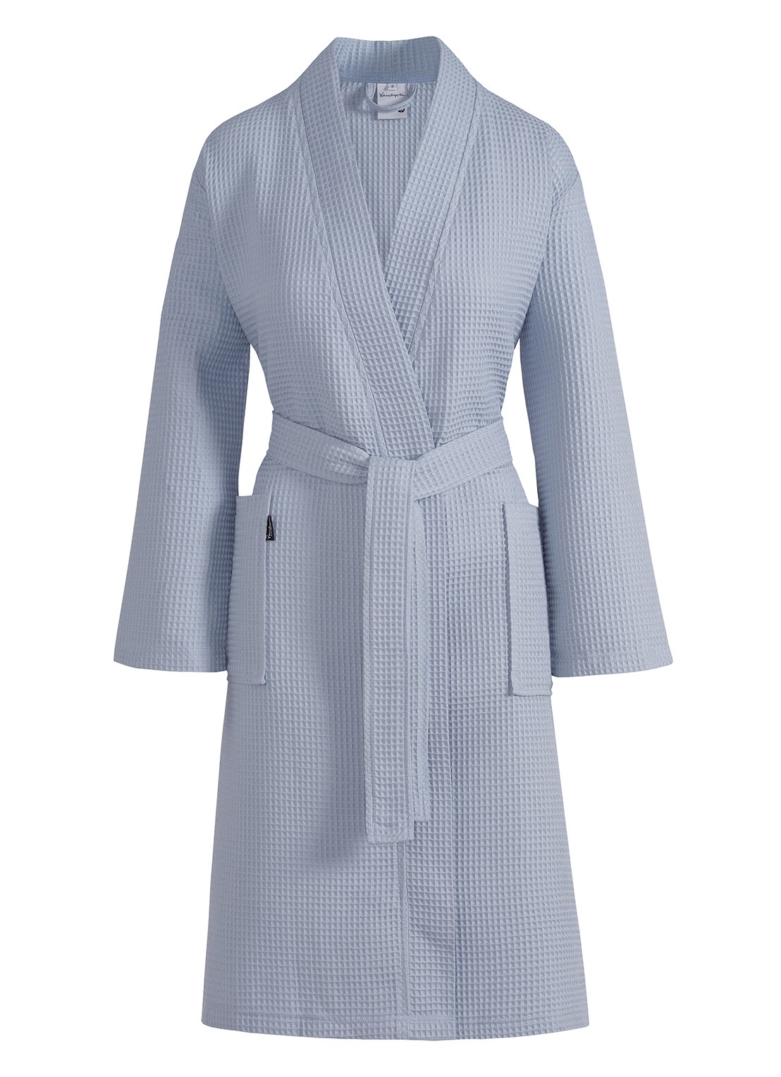 Vandyck Biarritz badjas van katoen - unisex - voorkant lavendel