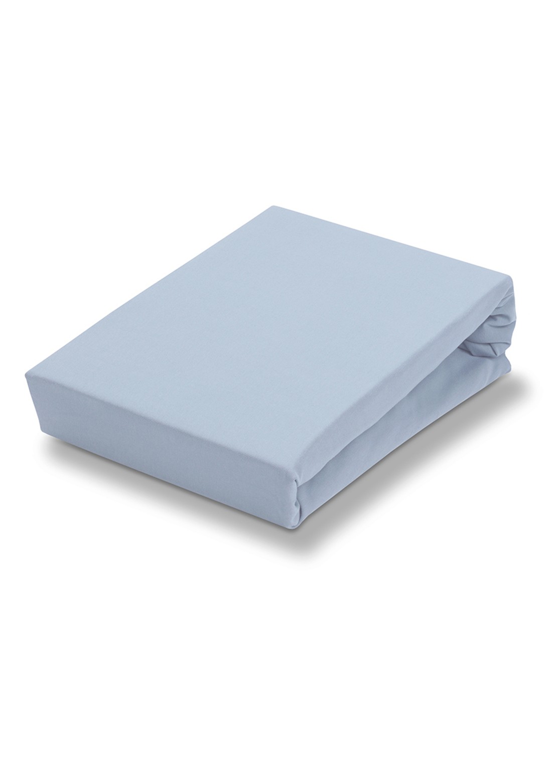 Vandyck Hoeslaken van katoen jersey, hoekhoogte 24 cm - voorkant blauw