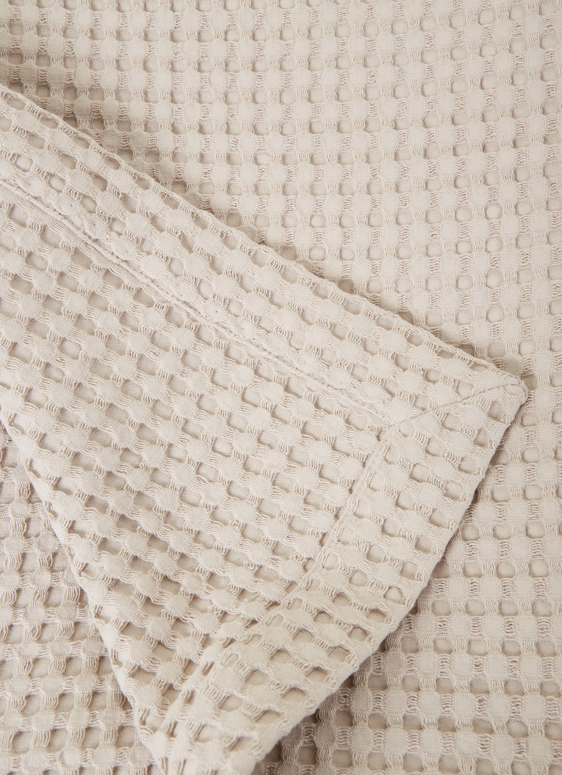 Vandyck Home 71 bedsprei 160 x 250 cm - detail creme