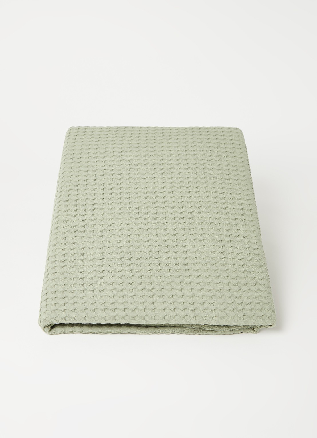 Vandyck Home 71 bedsprei 160 x 250 cm - voorkant 2 olijfgroen