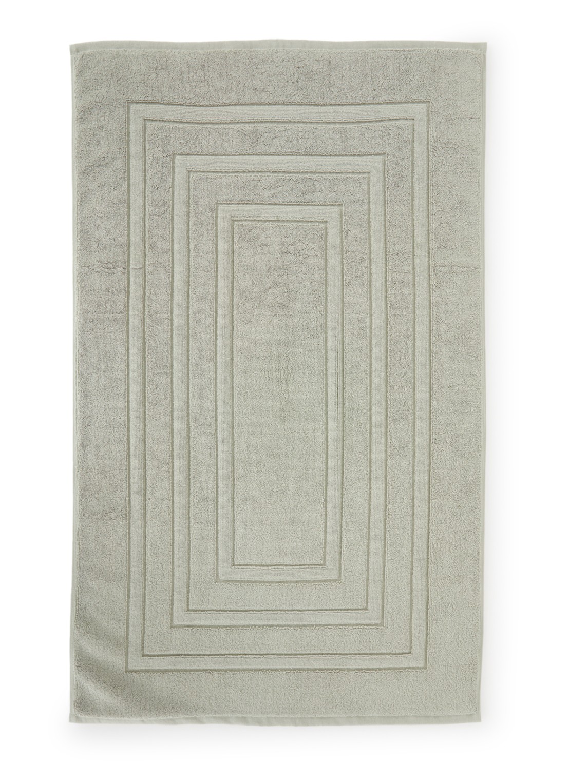 Vandyck Houston badmat 60 x 100 cm - voorkant lindegroen