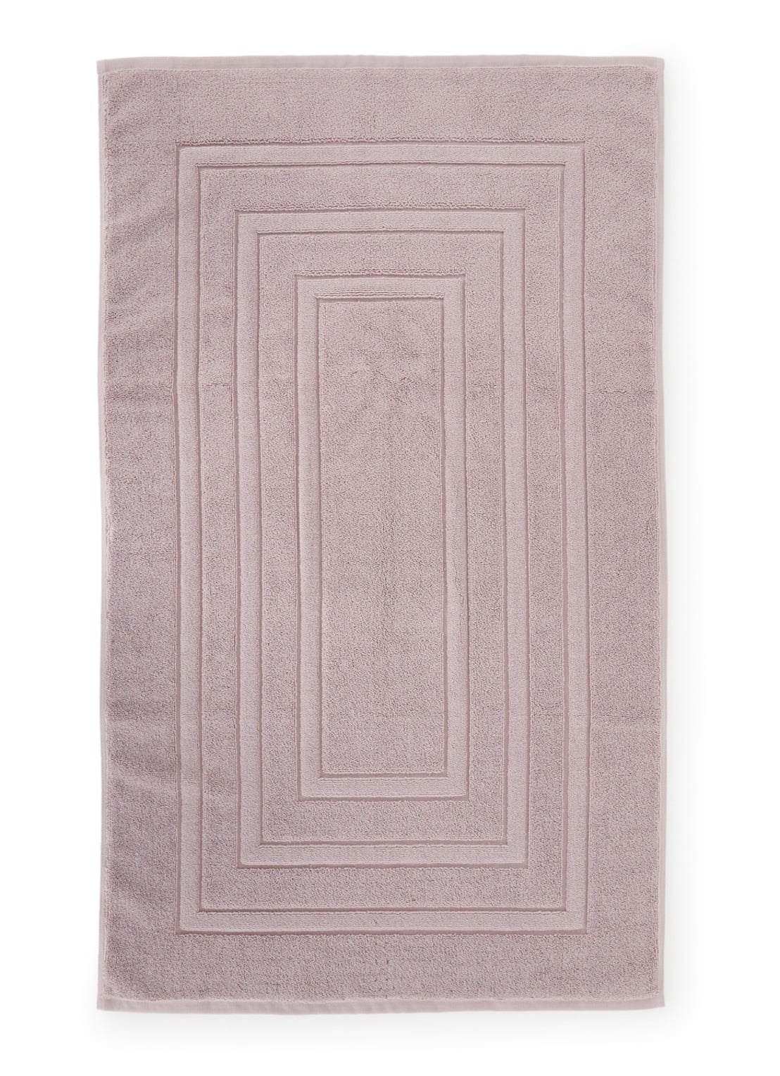 Vandyck Houston badmat 60 x 100 cm - voorkant oudroze