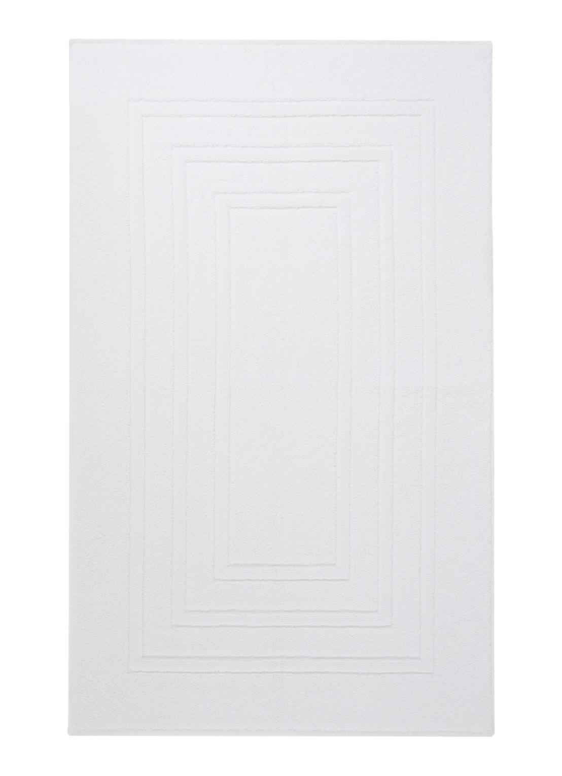Vandyck Houston badmat 62 x 100 cm - voorkant wit