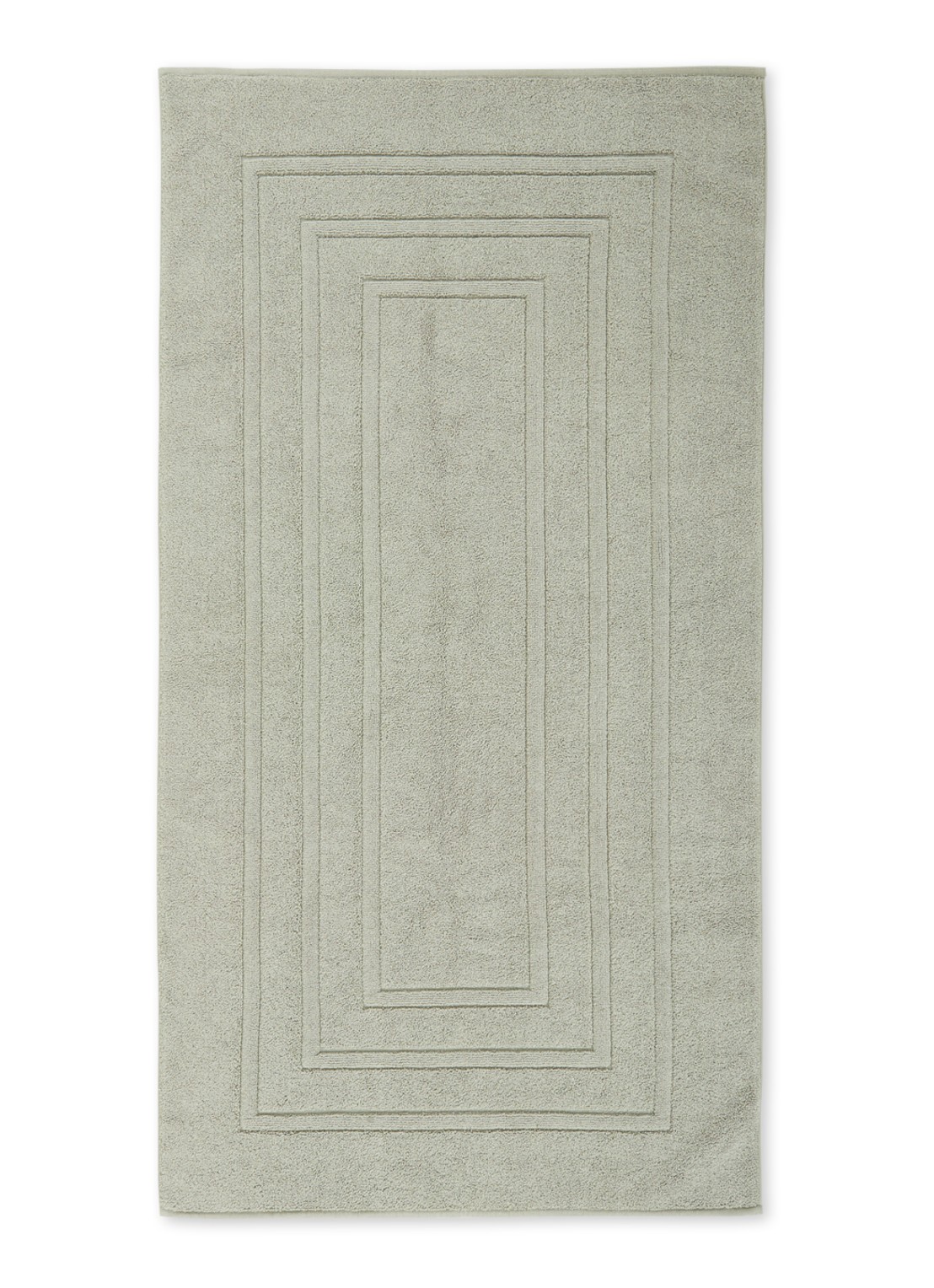 Vandyck Houston badmat 62 x 100 cm - voorkant lindegroen