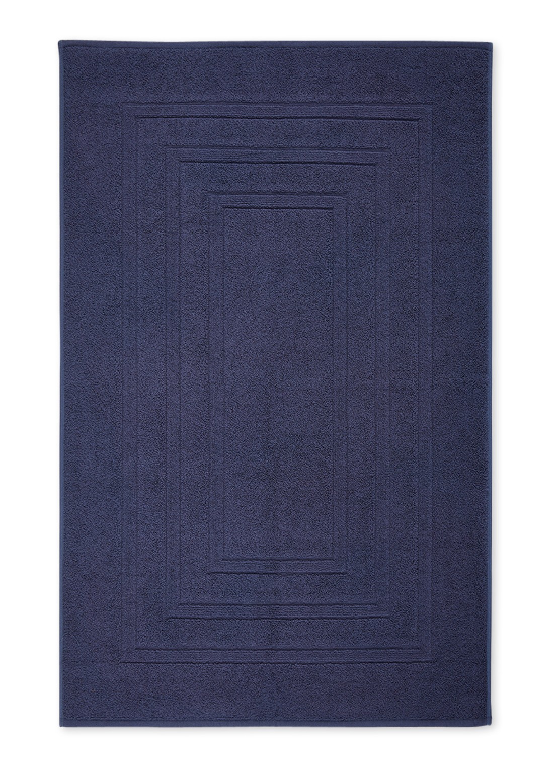 Vandyck Houston badmat 62 x 100 cm - voorkant 2 middenblauw