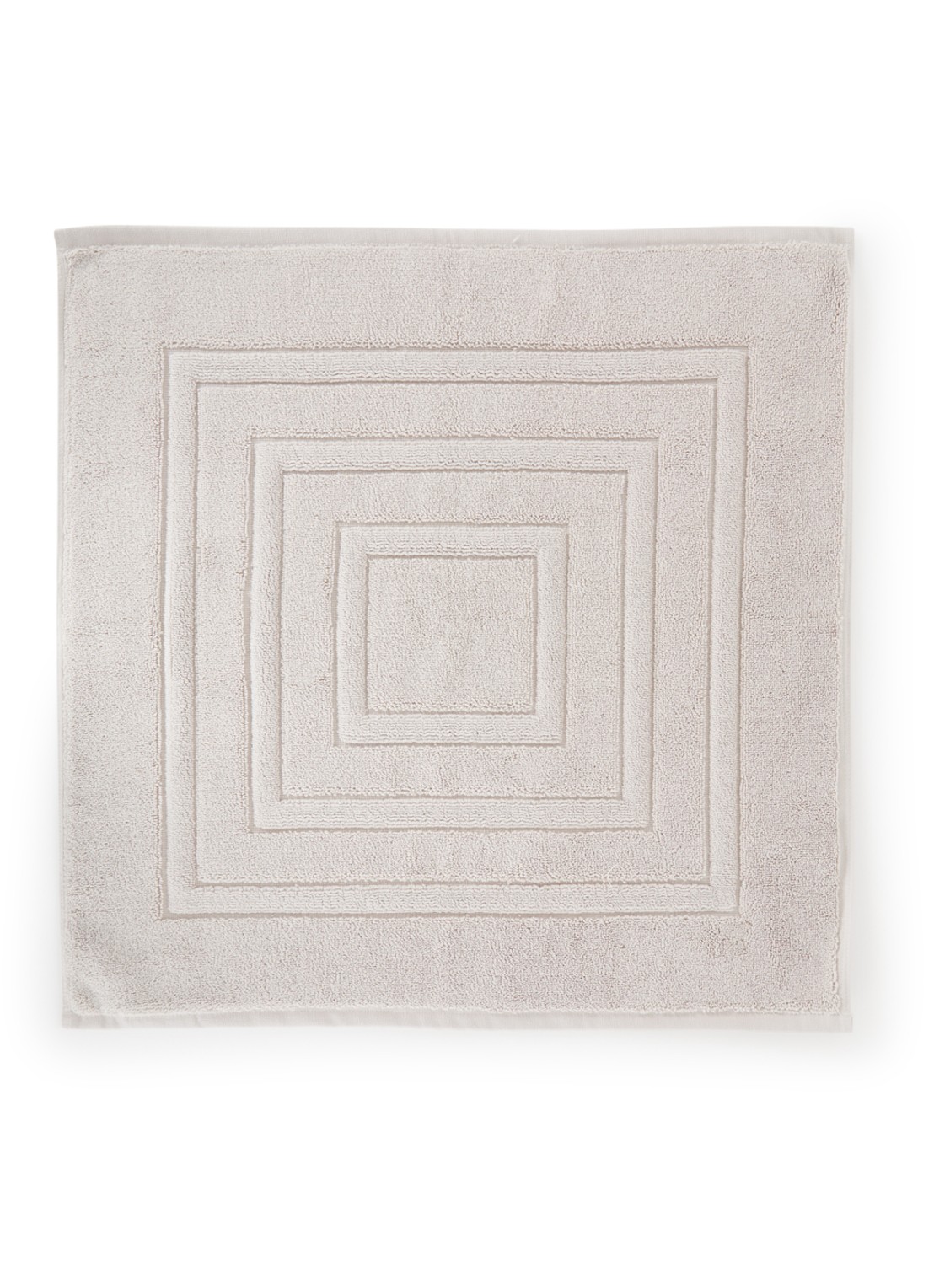 Vandyck Houston bidetmat 60 x 60 cm - voorkant lichtgrijs