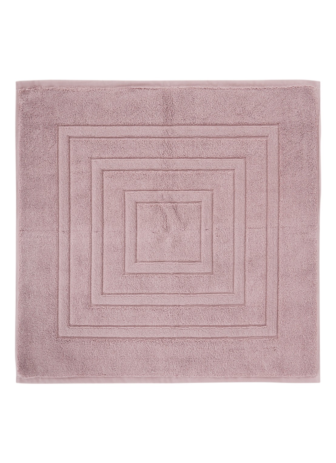 Vandyck Houston bidetmat 60 x 60 cm - voorkant oudroze