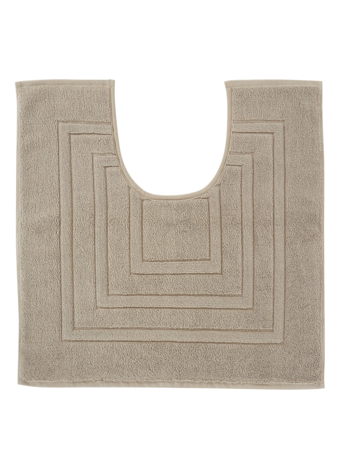 Vandyck Houston toiletmat 1200 gr/m2 - 60 x 60 cm - voorkant olijfgroen