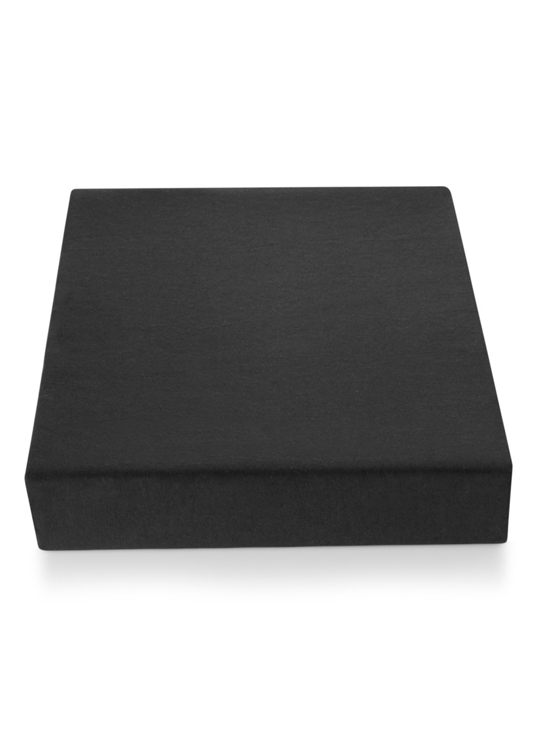 Vandyck Jersey Supreme hoeslaken van katoenjersey, hoekhoogte 30 cm - voorkant antraciet