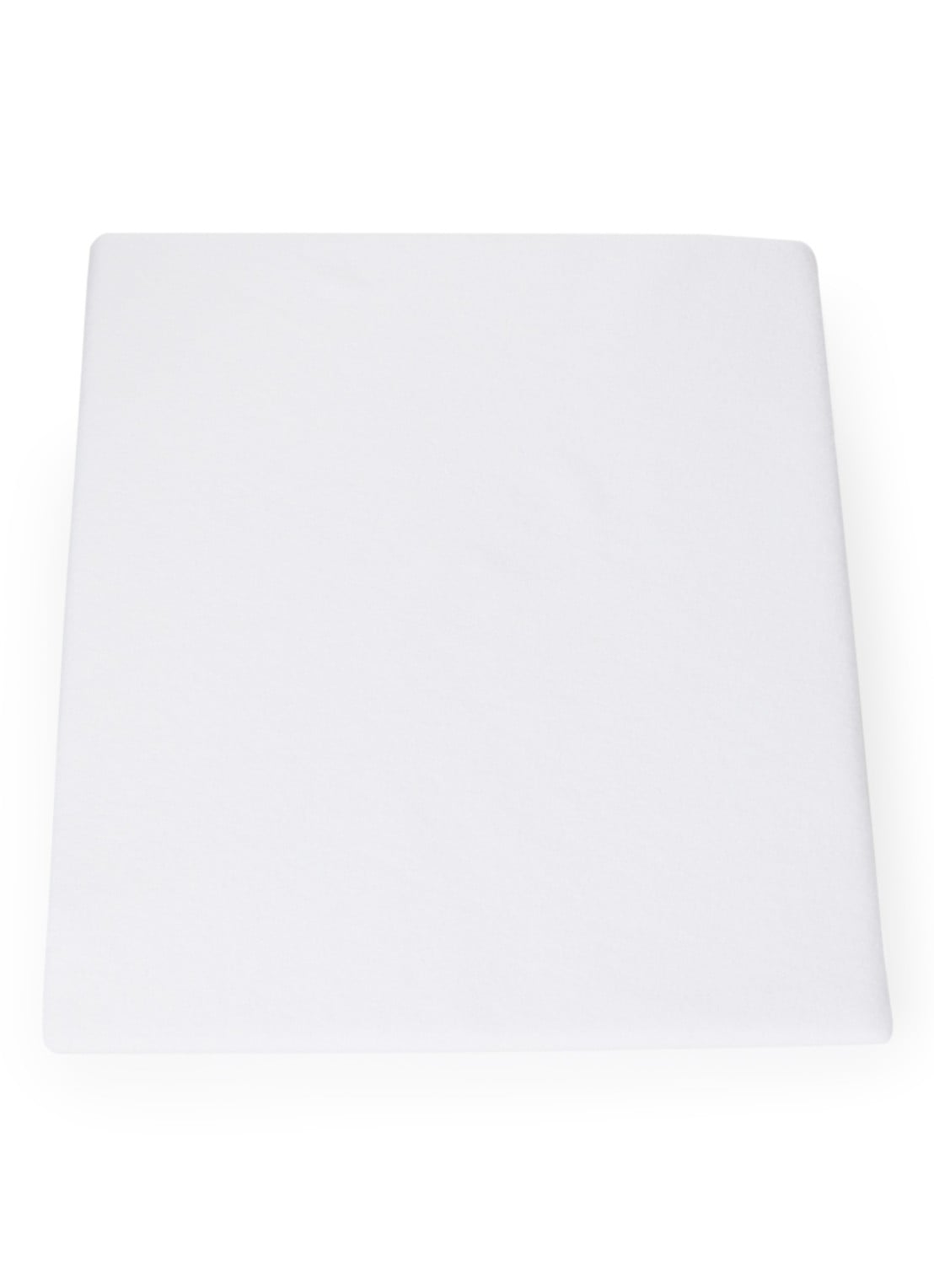 Vandyck Molton Stretch mastrasbeschermer, hoekhoogte 30 cm - voorkant wit