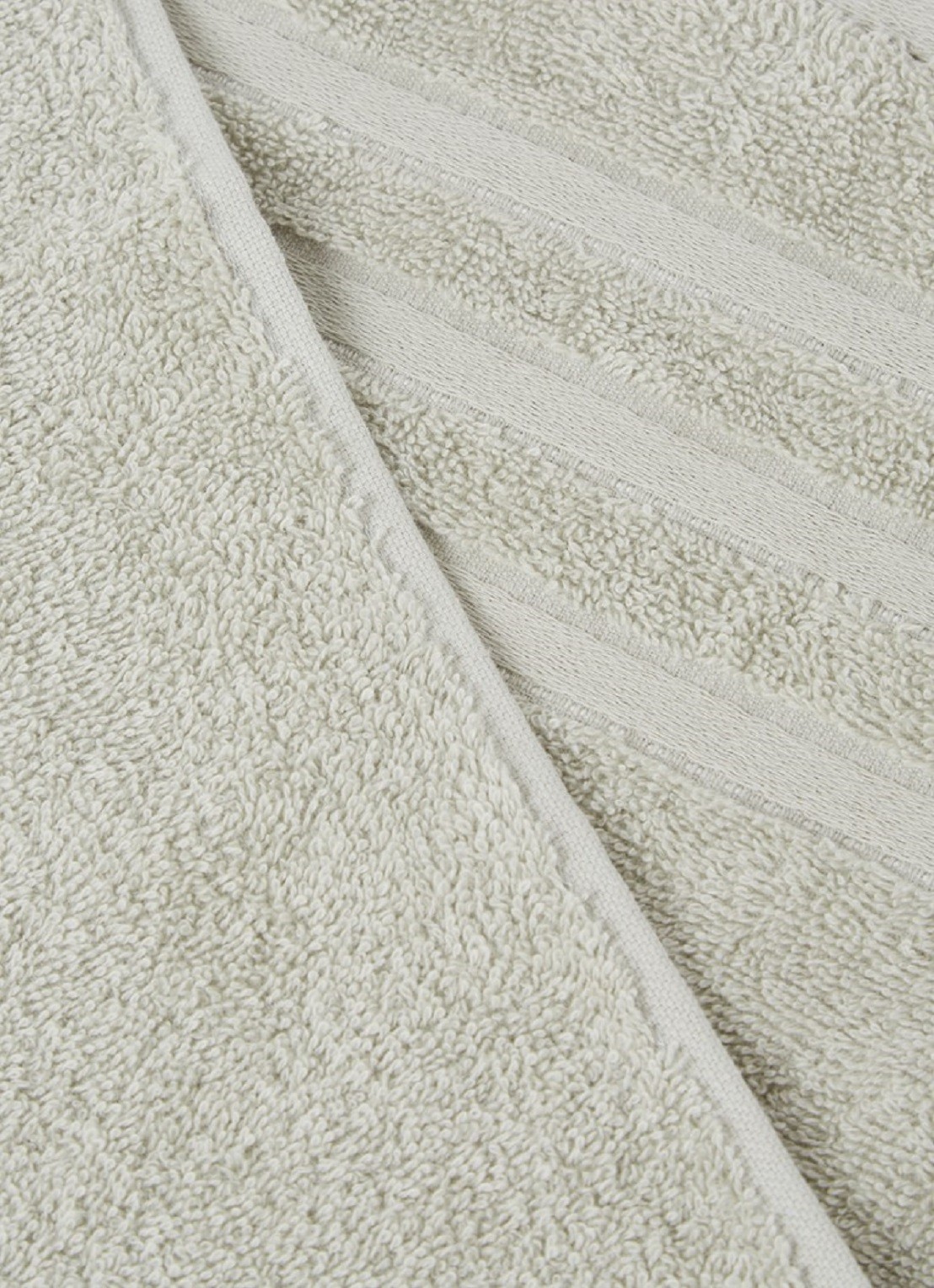 Vandyck Prestige Lines badhanddoek - 50 gr/m2 - 60 x 110 cm  - detail 3 lichtgroen