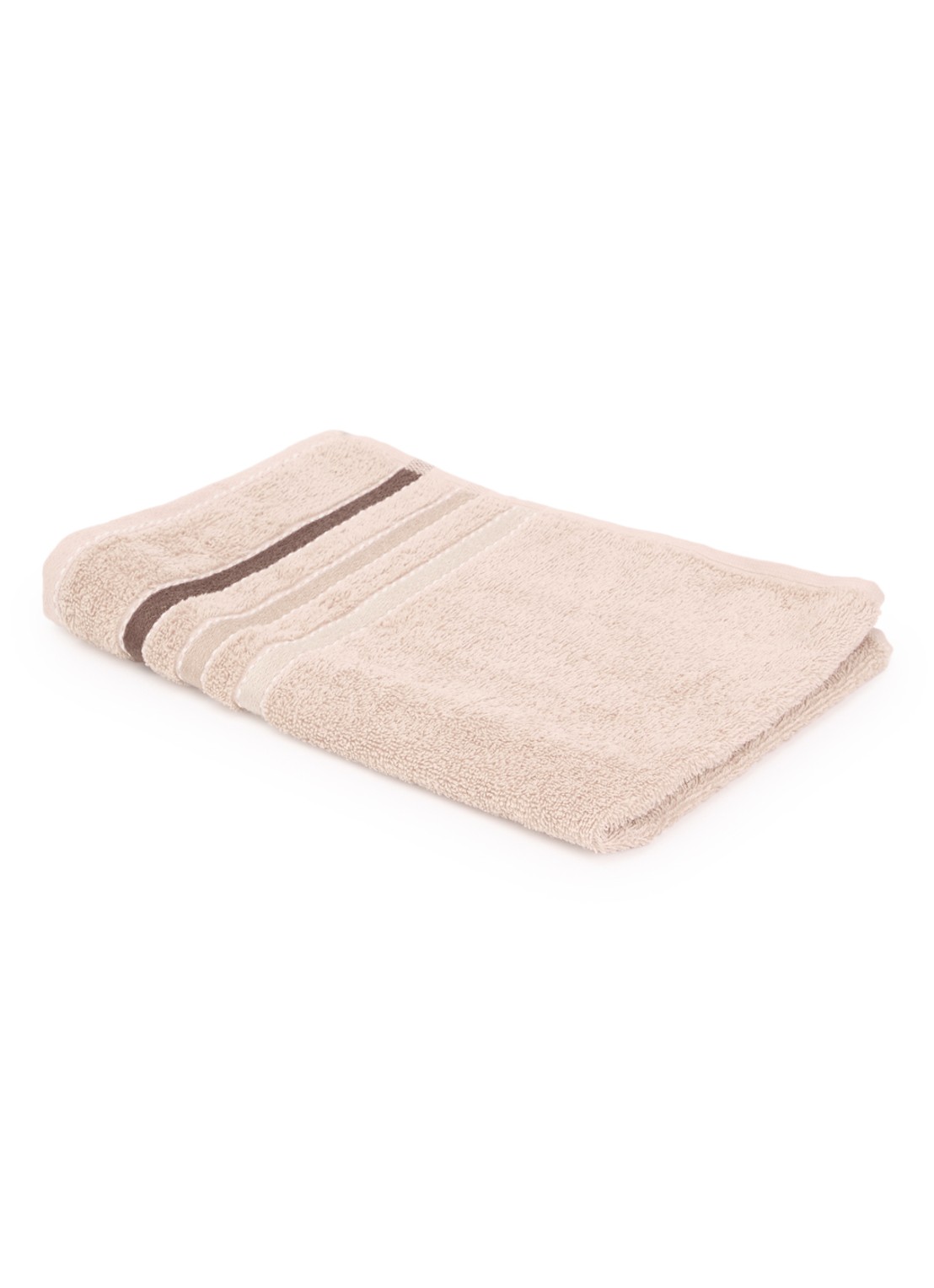 Vandyck Prestige Lines badhanddoek - 500 gr/m2 - voorkant 5 zalmroze