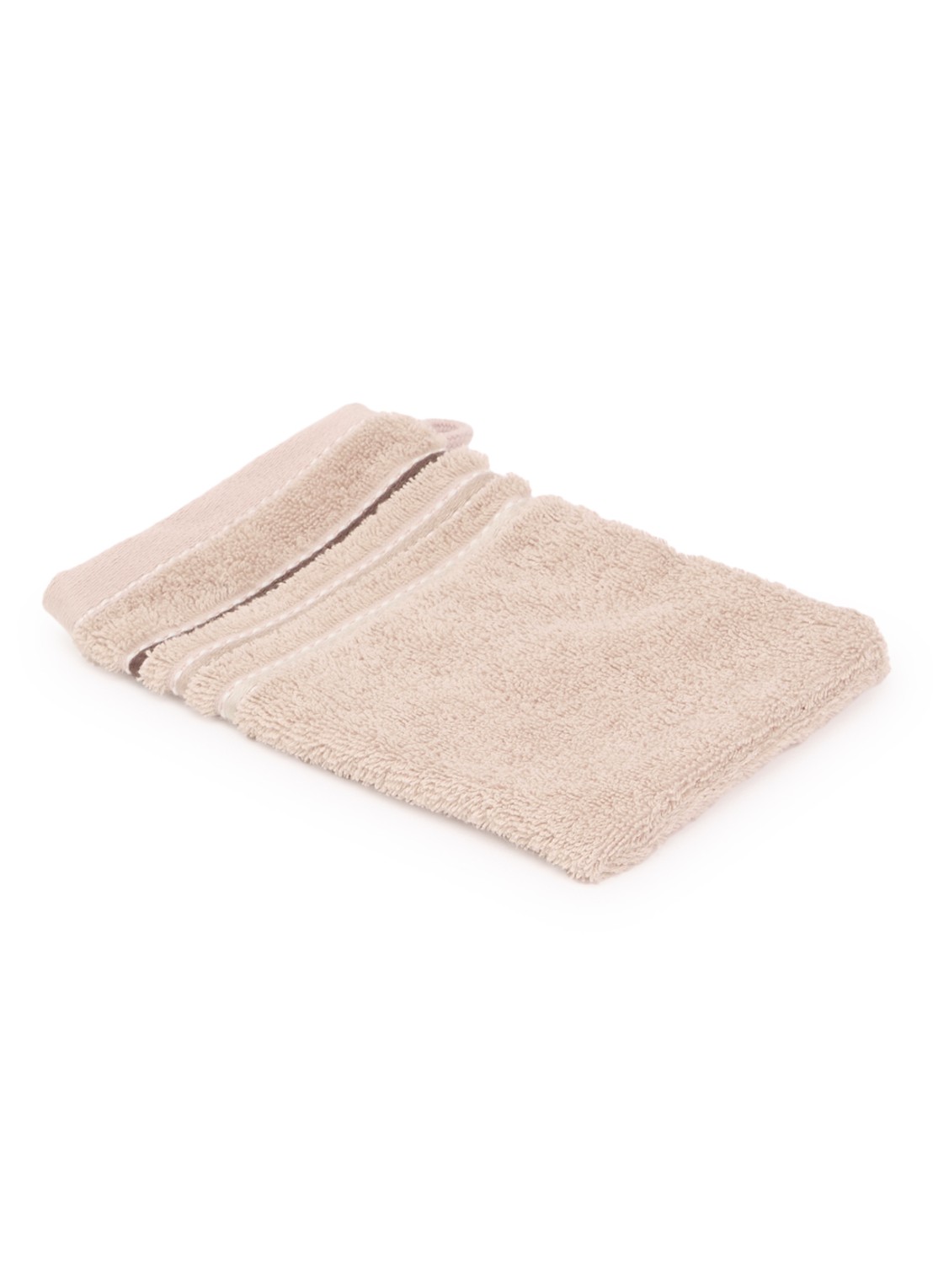 Vandyck Prestige washand - 500 gr/m2 - 16 x 22 cm - voorkant oudroze