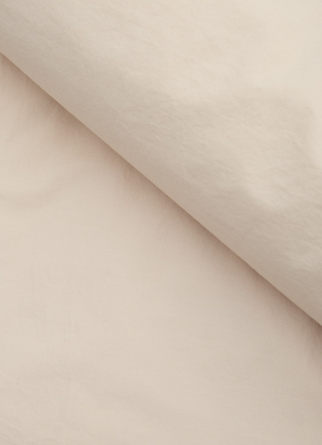 Vandyck Pure 83 dekbedovertrekset van katoen perkal 200 TC - inclusief kussensloop - detail 3 beige