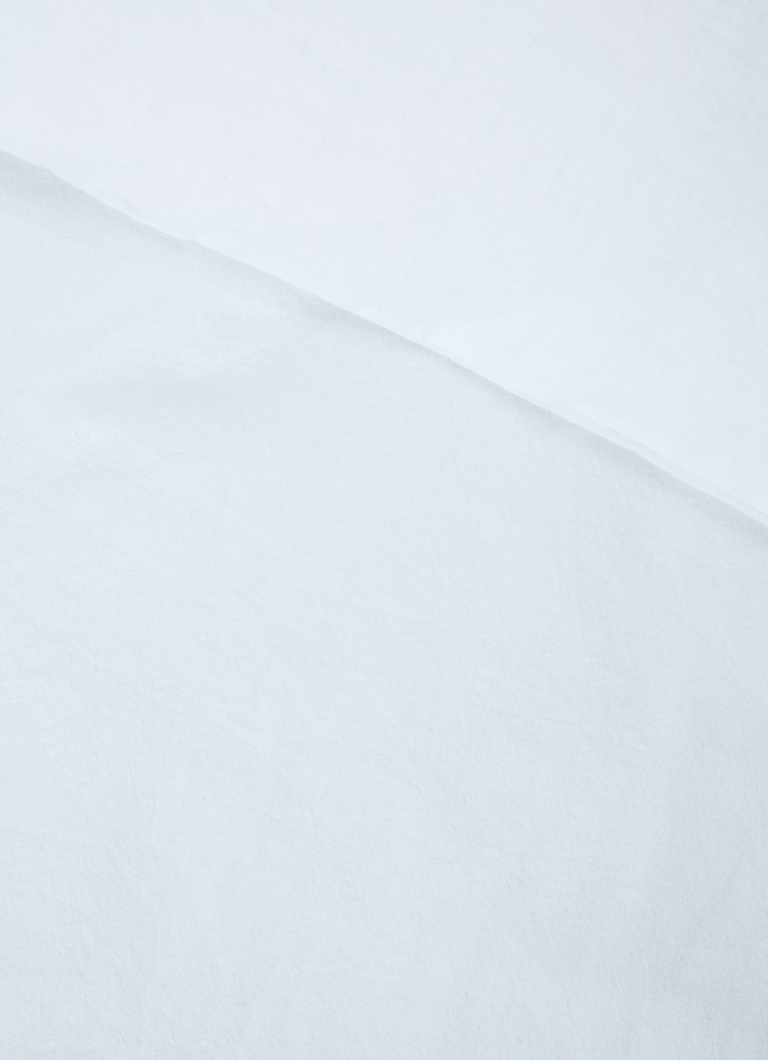 Vandyck Purity 79 linnen dekbedovertrekset - inclusief kussenslopen - detail 2 wit