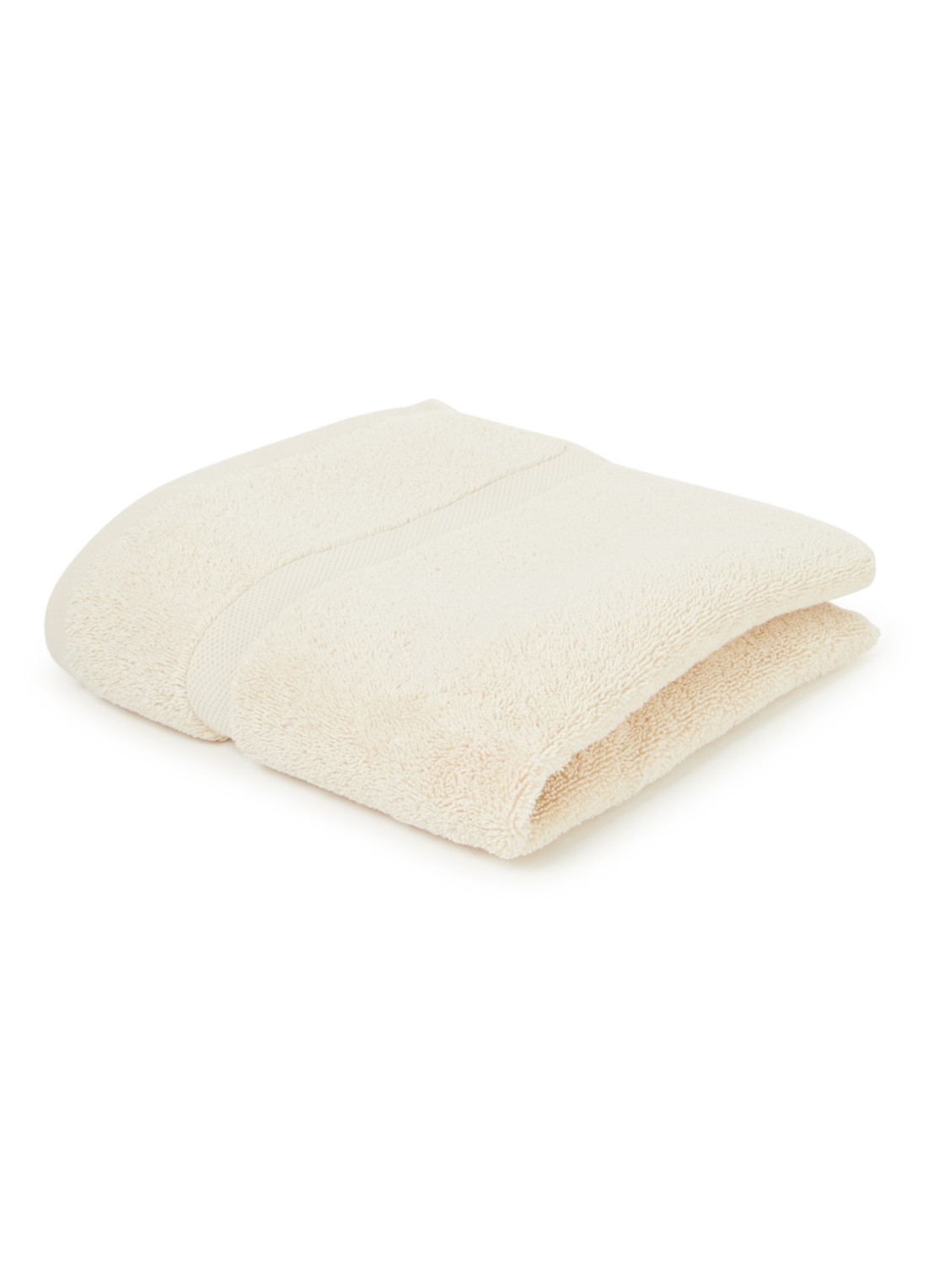 Vandyck Ranger badhanddoek - 650 gr/m2 - 55 x 100 cm - voorkant creme