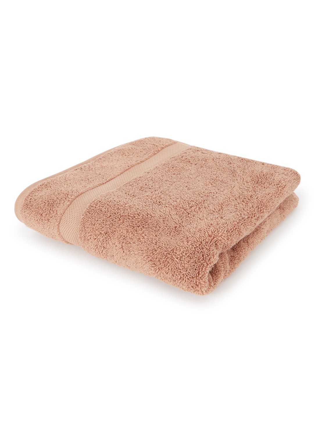 Vandyck Ranger badhanddoek - 650 gr/m2 - 55 x 100 cm - voorkant 2 lichtbruin