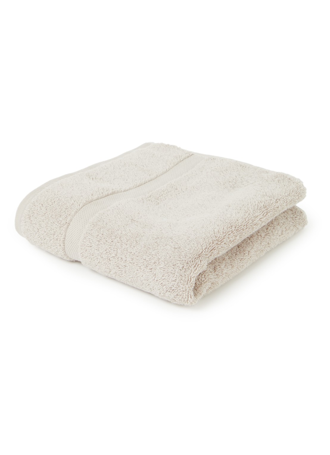 Vandyck Ranger badhanddoek - 650 gr/m2 - 55 x 100 cm - voorkant 2 lichtgrijs