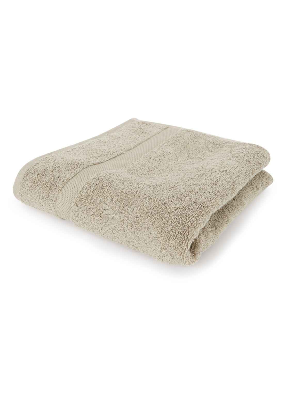 Vandyck Ranger badhanddoek - 650 gr/m2 - 55 x 100 cm - voorkant 2 groen