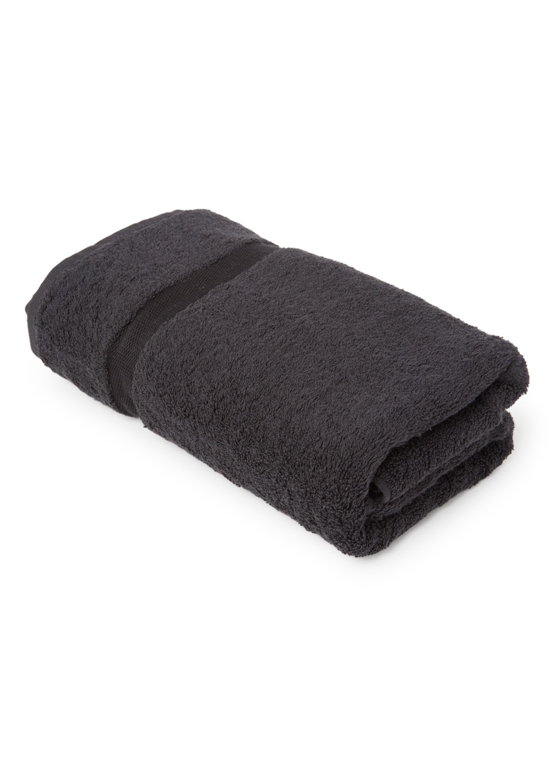 Vandyck Ranger badhanddoek - 650  gr/m2 - 68 x 127 cm - voorkant zwart
