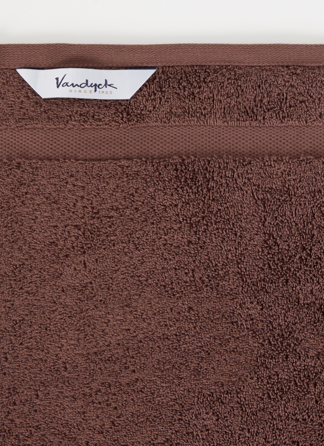 Vandyck Ranger gastendoek - 650 gr/m2 - 40 x 60 cm - detail taupe
