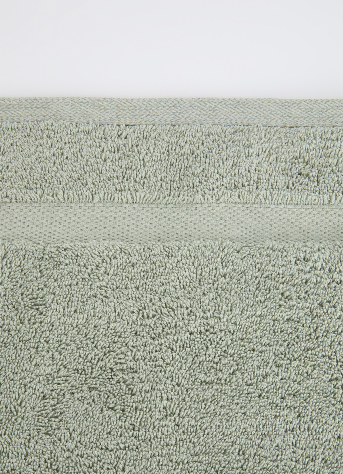 Vandyck Ranger gastendoek - 650 gr/m2 - 40 x 60 cm - detail donkergroen