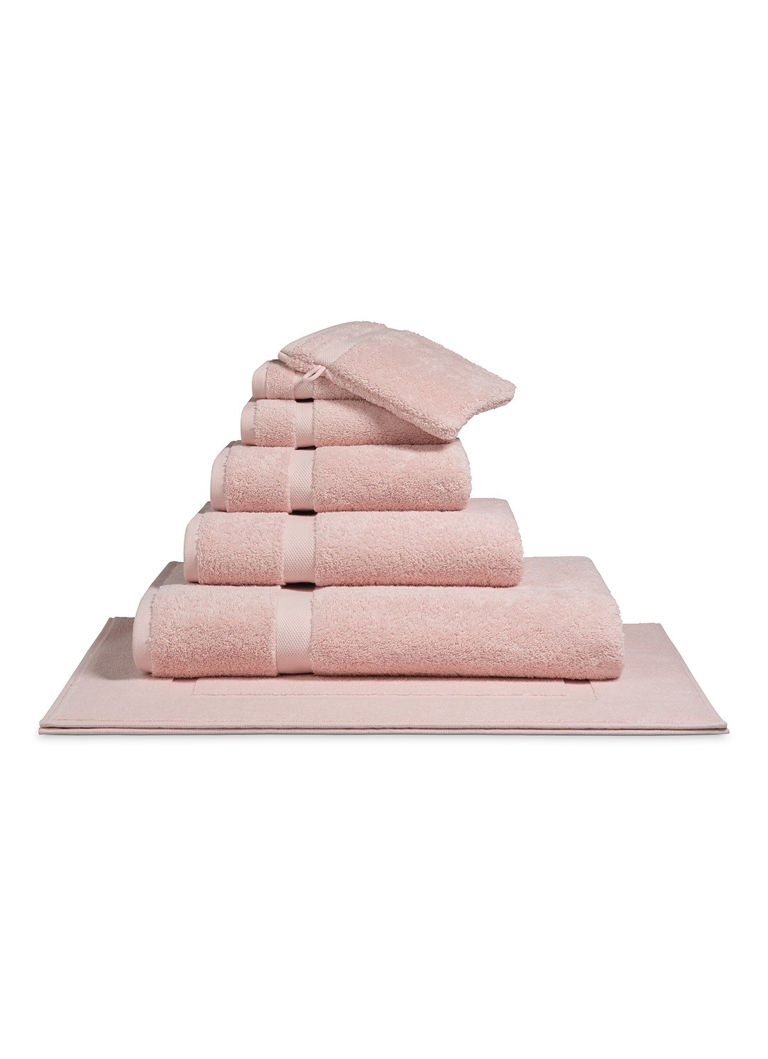 Vandyck Ranger handdoek 16 x 22 cm - voorkant roze