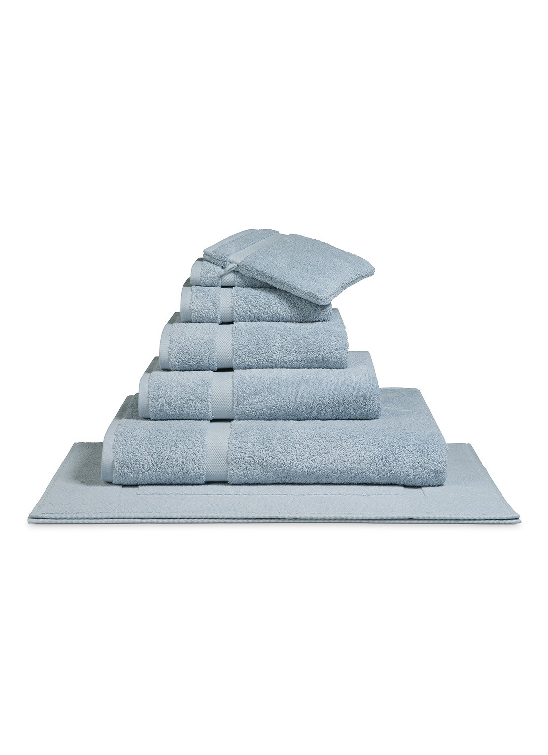 Vandyck Ranger handdoek 16 x 22 cm - voorkant blauw